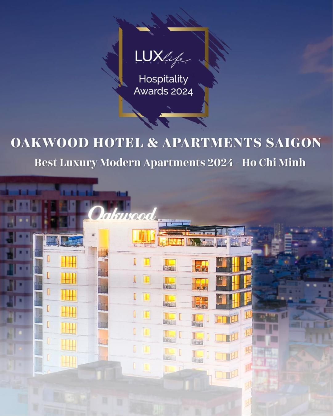 Oakwood Hotel & Apartments Saigon 胡志明市 外观 照片
